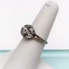 Picture of 1920'S Platinum, Diamond & Synthetic Sapphire Ring