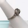 Picture of 1920'S Platinum, Diamond & Synthetic Sapphire Ring