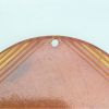 Picture of 1930'S Root Beer & Apple Juice Carved Bakelite Pendant With Celluloid Cameo Center