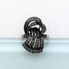 Picture of Judith Jack Art Deco Revival Sterling Silver & Marcasite Ring