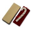 Picture of 2021 Gold Plated and Enameled Candy Cane Ornament 41st Edition