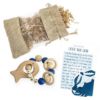 Picture of Fish Teether Set by Salisbury Silversmiths