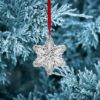 Picture of Wallace 2022 Sterling Grande Baroque Snowflake Ornament, Metal, 25th Anniversary Edition