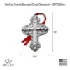 Picture of 2024 29th Edition Wallace Grande Baroque Cross Ornament