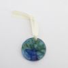 Picture of Daum 1993 Paté de Verre Glass 'Reindeer' Christmas Ornament