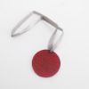 Picture of Lalique 2006 Annual 'Vibration' Ornament in Rouge/Red 