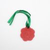 Picture of Lalique 2002 Annual 'Ombelles' Umbles Ornament in Rouge/Red