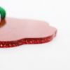 Picture of Lalique 2002 Annual 'Ombelles' Umbles Ornament in Rouge/Red