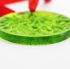 Picture of Lalique 1992 'Gui' Green Mistletoe Annual Christmas Ornament