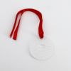 Picture of Lalique 2011 Masque de Femme' Clear Annual Christmas Ornament