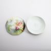 Picture of Vintage RS Prussia Porcelain Dresser Box with Pink & Peach Rose on Lid