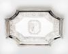 Picture of Antique 1810 English Sterling Silver Card Tray, Made in London