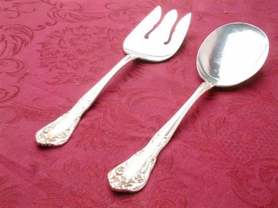 Picture of Salad Set All Silver