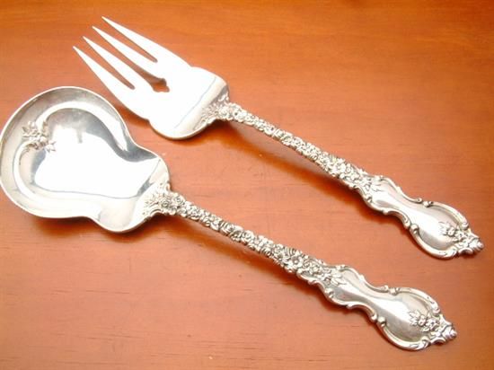 Picture of Salad Set All Silver