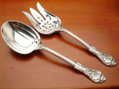 Picture of Salad Set All Silver