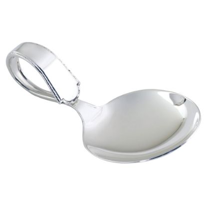 Picture of Vintage Sterling Silver 'Virginia' Bent Handle Baby Spoon by Weidlich