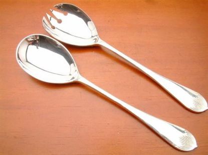 Picture of Salad Set All Silver