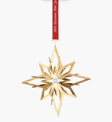 Picture of Georg Jensen 2024 18K Gold Plated Christmas Mobil Ornament