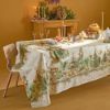 Picture of Garnier-Thiebaut 61x102" 'Noel Vintage Dore' Printed Tablecloth