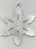 Picture of Gorham Sterling Silver 1986 Annual Snowflake Ornament, no box