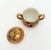 Picture of Vintage 1940 Royal Worcester 'Orchard' Miniature Teapot, Creamer & Sugar Bowl Set