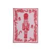 Picture of VIETRI 'Strofinaccio' Red Nutcracker Dishtowels, Set of 2