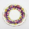Picture of Vintage Royal Albert Garland Series 'Radiance' Purple Floral Tea Cup & Saucer, Gainsborough Shape