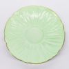 Picture of Vintage Shelley English Bone China 'Melody' Chintz Tea Cup & Saucer in Oleander Shape with Green Exterior