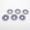 Picture of 23-Piece Lomonosov Porcelain 'Cobalt Net' Coffee, Tea & Dessert Set