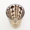 Picture of Vintage Mid Century Modern Culver Glass Set of 6 Black & Gold Highball Glasses