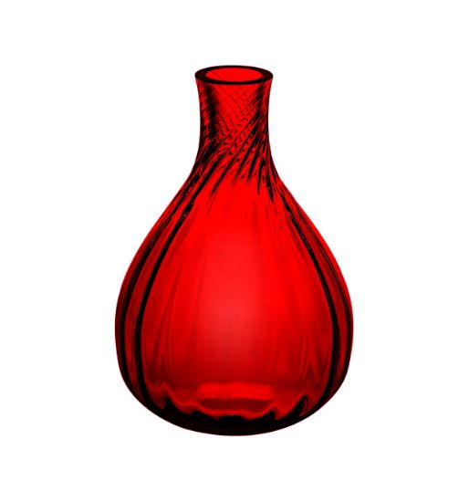 Picture of Vista Alegre 6.3" Color Drop Red Bud Vase