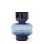 Picture of K&K Interiors 8" Two-Tone Blue Glass Vase