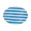 Picture of Vietri Amalfitana Aqua Stripe Oval Platter