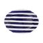 Picture of Vietri Amalfitana Cobalt Stripe Oval Platter