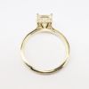 Picture of 14k Yellow Gold 1CT Princess Cut Diamond Engagement Ring 
