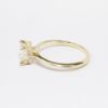 Picture of 14k Yellow Gold 1CT Princess Cut Diamond Engagement Ring 