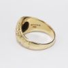 Picture of 14k Yellow Gold US Navel Academy Class Diamond Ring 