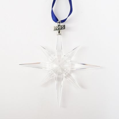 Picture of Swarovski Annual Edition Snowflake Ornament 1995 with Original Box & COA