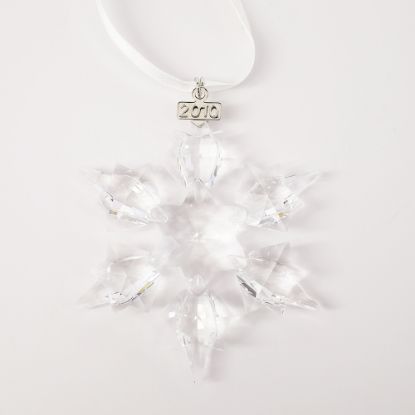 Picture of Swarovski Annual Edition Snowflake Ornament 2010 with Original Box & COA