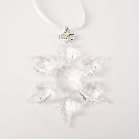 Picture of Swarovski Annual Edition Snowflake Ornament 2010 with Original Box & COA