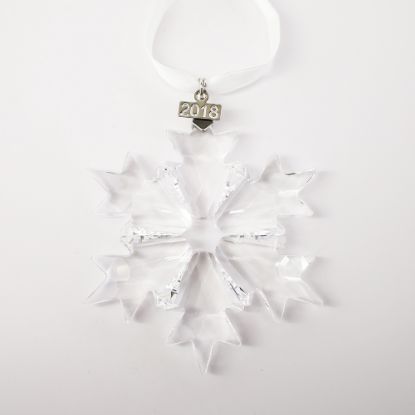 Picture of Swarovski Annual Edition Snowflake Ornament 2018 with Original Box & COA