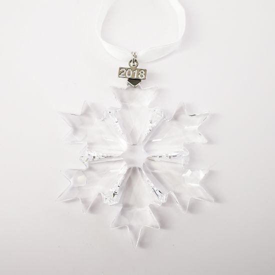 Picture of Swarovski Annual Edition Snowflake Ornament 2018 with Original Box & COA