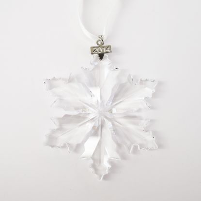Picture of Swarovski Annual Edition Snowflake Ornament 2014 with Original Box & COA