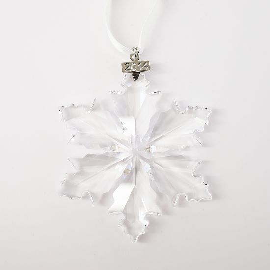Picture of Swarovski Annual Edition Snowflake Ornament 2014 with Original Box & COA