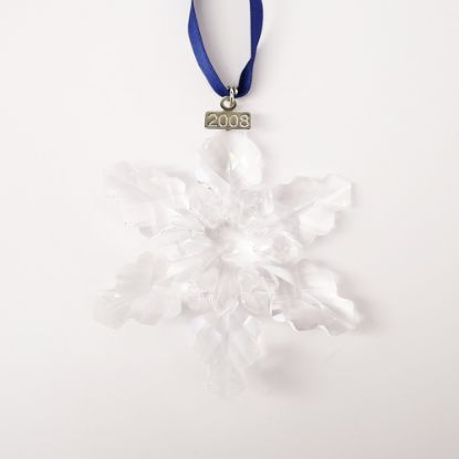 Picture of Swarovski Annual Edition Snowflake Ornament 2008 with Original Box & COA