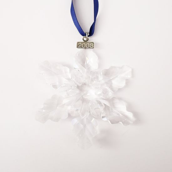 Picture of Swarovski Annual Edition Snowflake Ornament 2008 with Original Box & COA