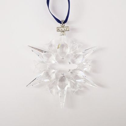 Picture of Swarovski Annual Edition Snowflake Ornament 2007 with Original Box, No COA