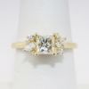 Picture of 14k Yellow Gold .71CT Princess Cut Diamond Ring 