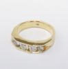Picture of 14k Yellow Gold Men's Diamond Band 