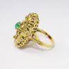 Picture of 18k Yellow Gold Emerald & Diamond Ring 
